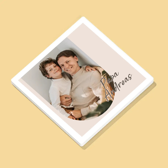 Zdjęcie i Podpis: Zdjęcia Rodziny - Podkładki Pod Kubki | DE