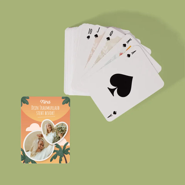 Fotokolaż: Wymarzony Odpoczynek - Karty Do Gry | DE