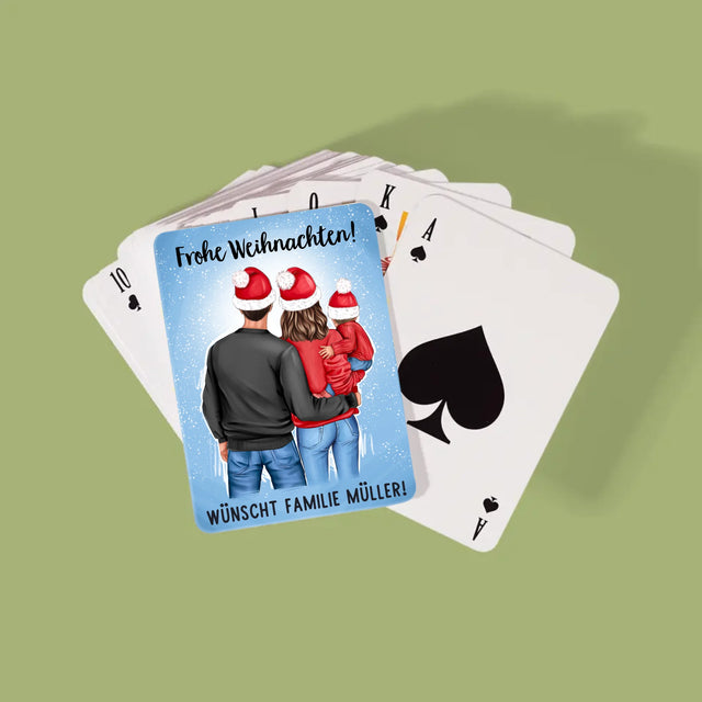 Kreator Postaci: Świąteczna Rodzina - Karty Do Gry | DE