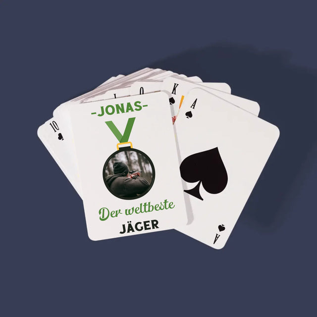 Zdjęcie I Podpis: Myśliwy Na Medal - Karty Do Gry | DE