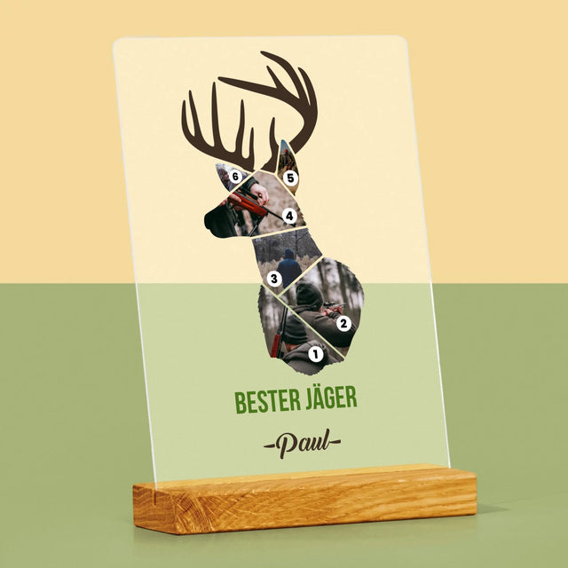 Kształt Ze Zdjęć: Najlepszy Myśliwy - Wydruk Na Szkle Akrylowym | DE