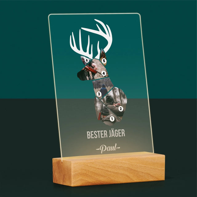 Kształt Ze Zdjęć: Najlepszy Myśliwy - Wydruk Na Szkle Akrylowym | DE