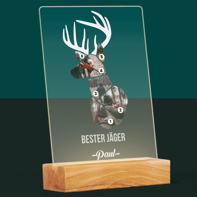 Kształt Ze Zdjęć: Najlepszy Myśliwy - Wydruk Na Szkle Akrylowym | DE