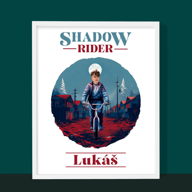 Twoja Postać: Shadow Rider - Wydruk Obramowany | SK