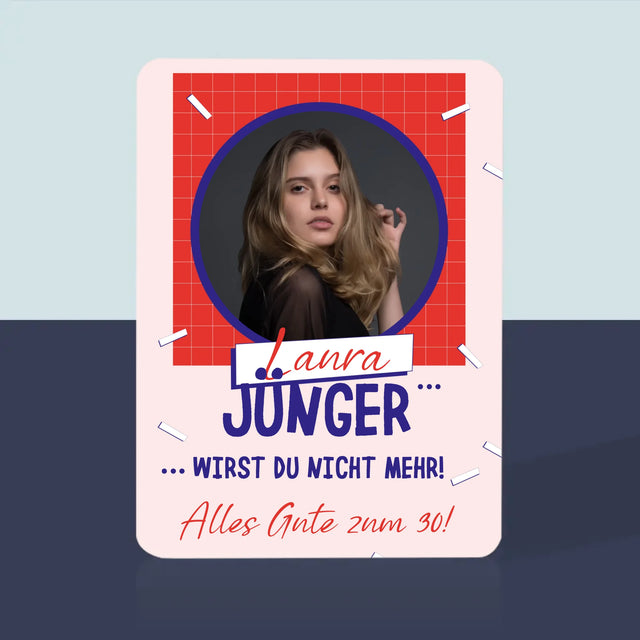 Zdjęcie i Podpis: Młodsza Nie Będziesz - Karty Do Gry | DE