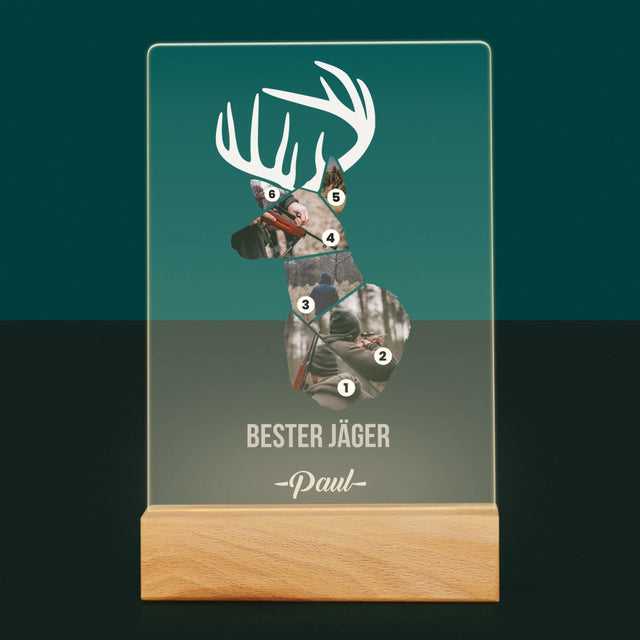 Kształt Ze Zdjęć: Najlepszy Myśliwy - Wydruk Na Szkle Akrylowym | DE