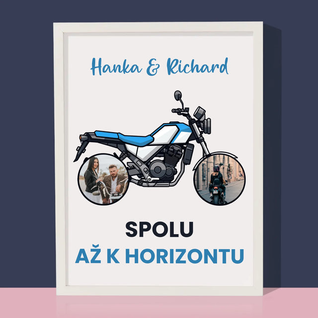 Fotokolaż: Razem Po Horyzont - Wydruk Obramowany | SK